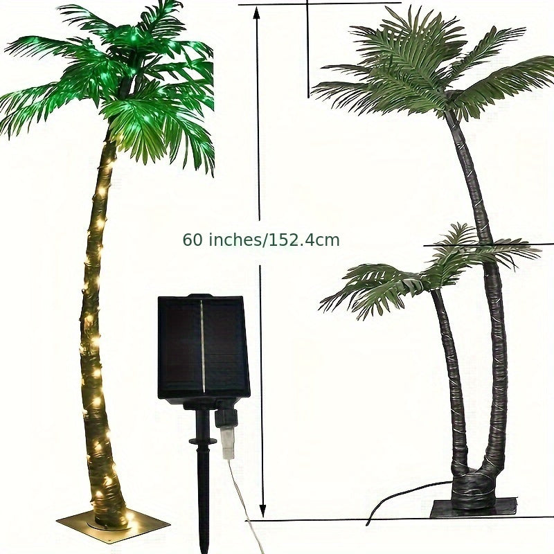 Solar LED Lighted Palm Tree