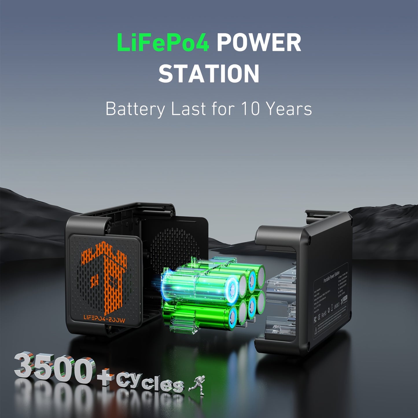 150W Portable Power Station Compact Solar Generator