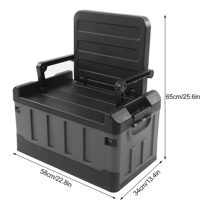 Folding Camping Storage Box & Seat