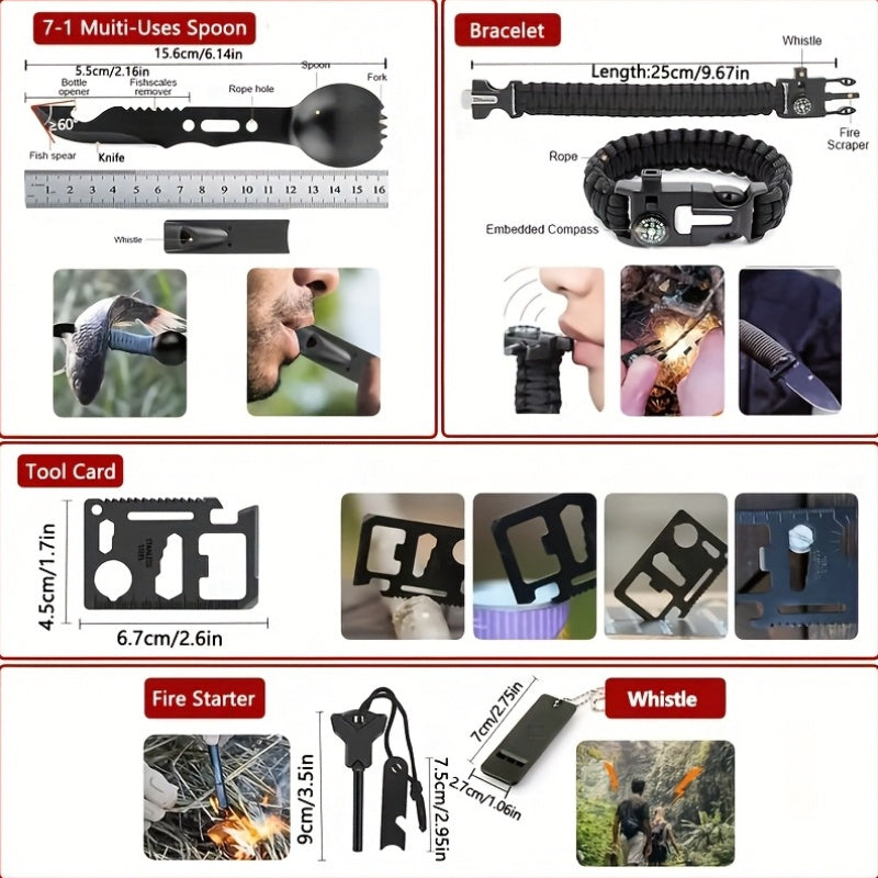252-Piece Deluxe Survival Gear Kit