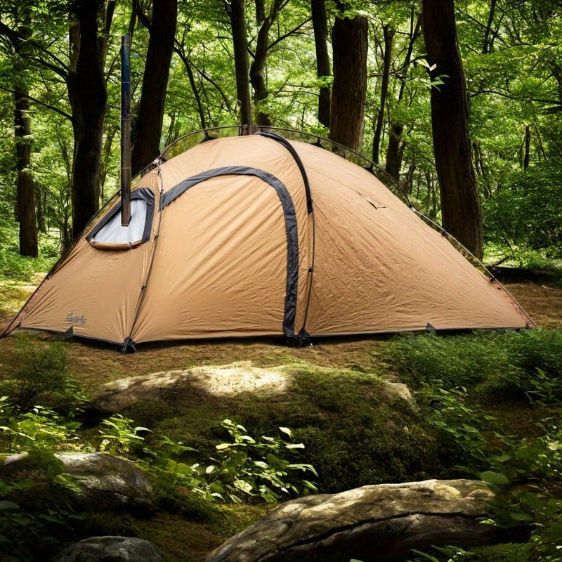 4 Season 2 Person Waterproof Tent with Chimney Jack
