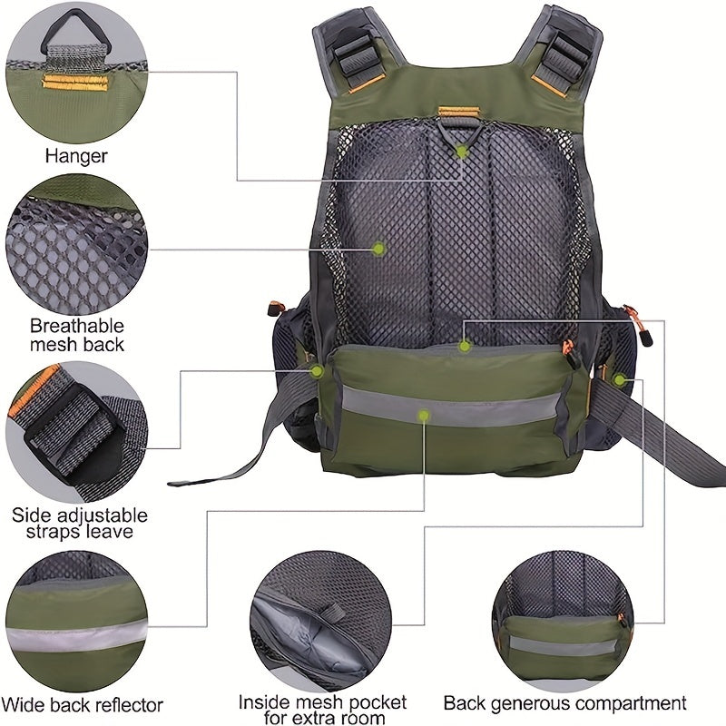 Adjustable Fishing Buoyancy Vest
