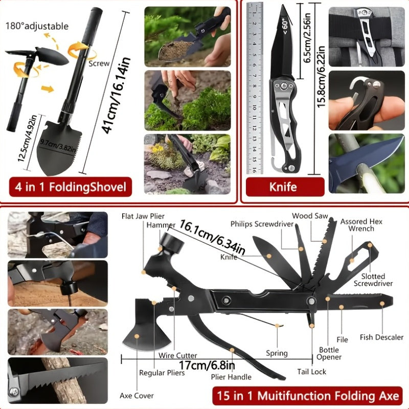 252-Piece Deluxe Survival Gear Kit