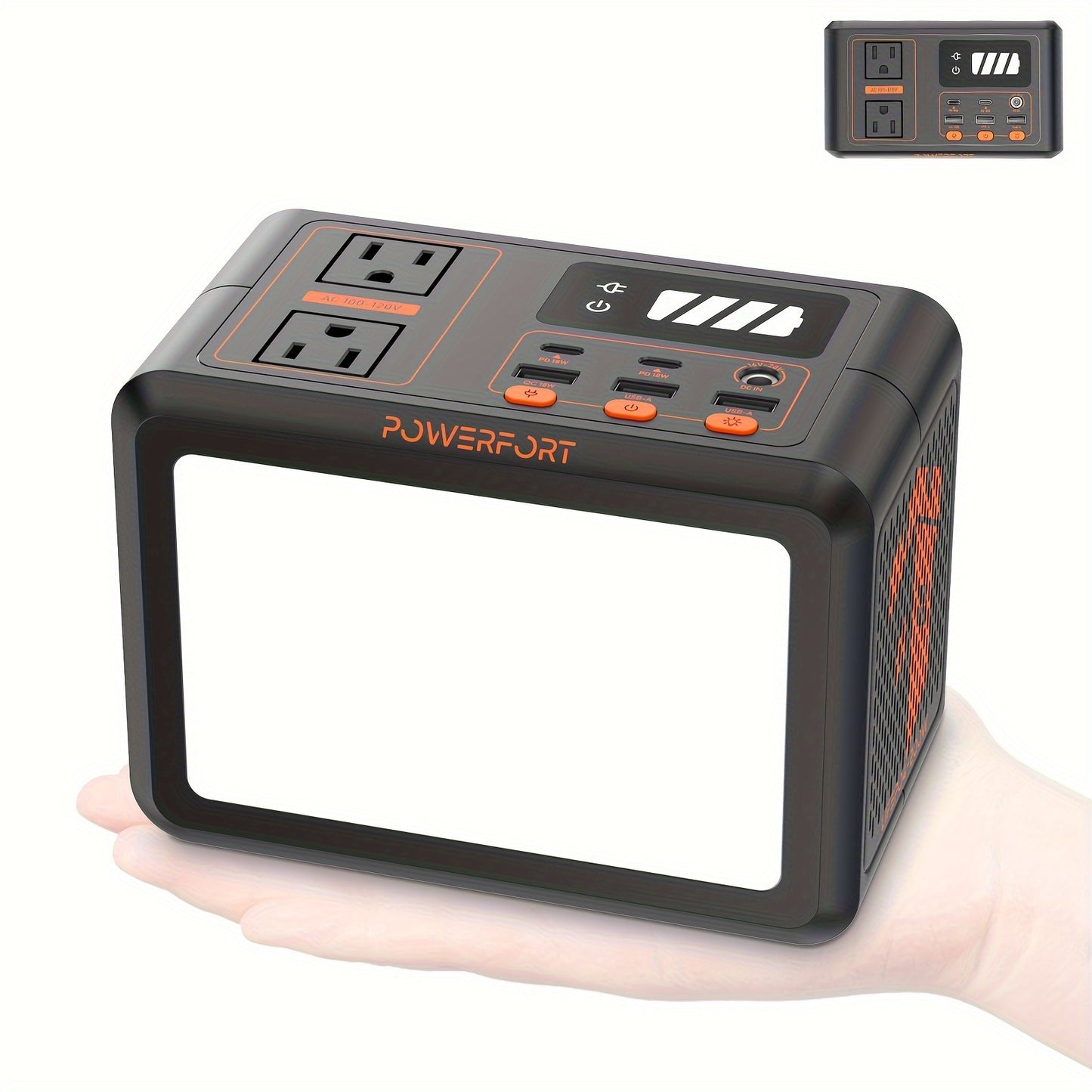 150W Portable Power Station Compact Solar Generator