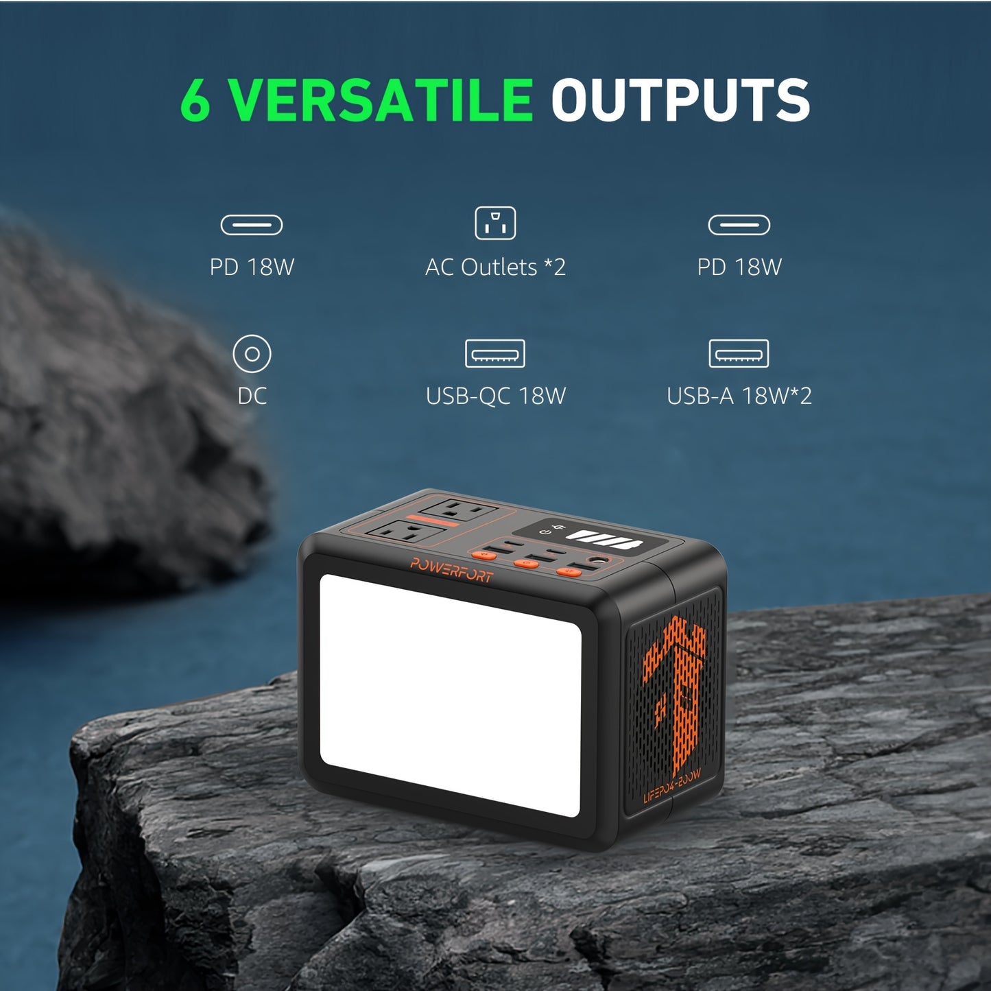 150W Portable Power Station Compact Solar Generator