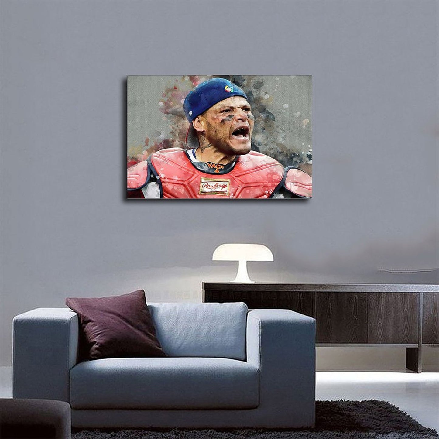 Yadier Molina Poster Baseball