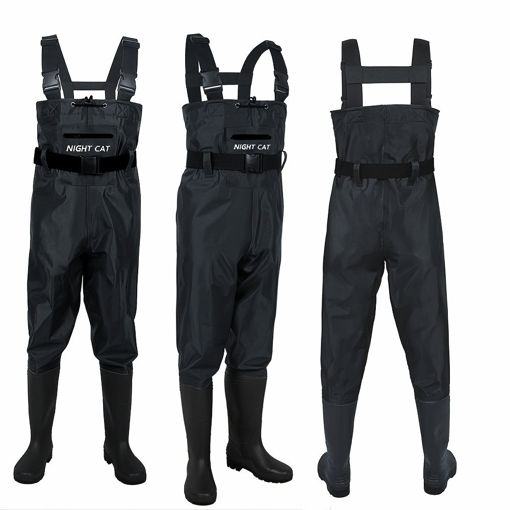 Waterproof Fishing & Hunting Chest Waders with Boots