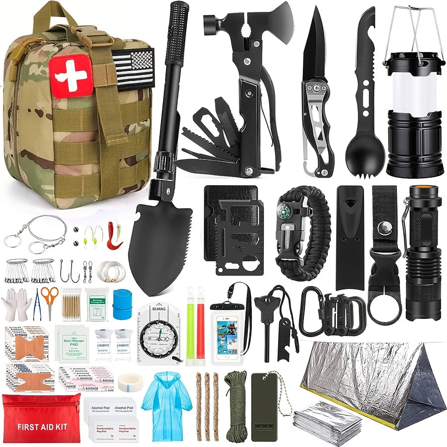 252-Piece Deluxe Survival Gear Kit
