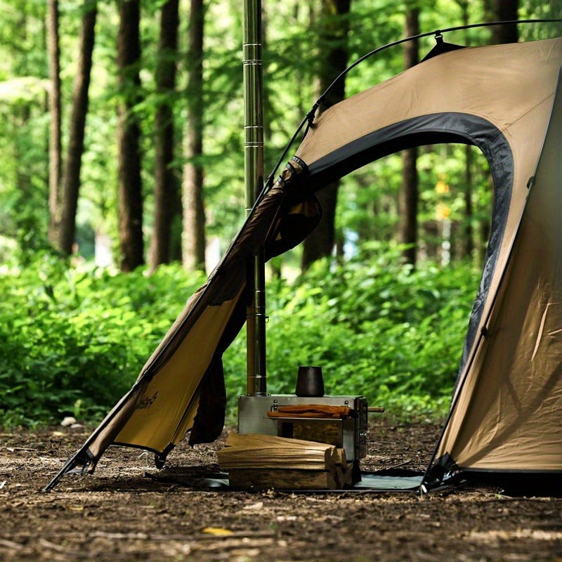 4 Season 2 Person Waterproof Tent with Chimney Jack