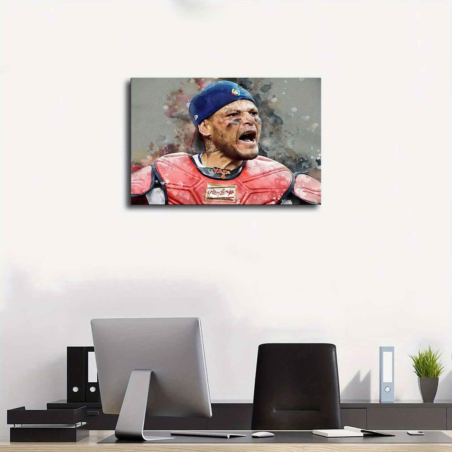 Yadier Molina Poster Baseball