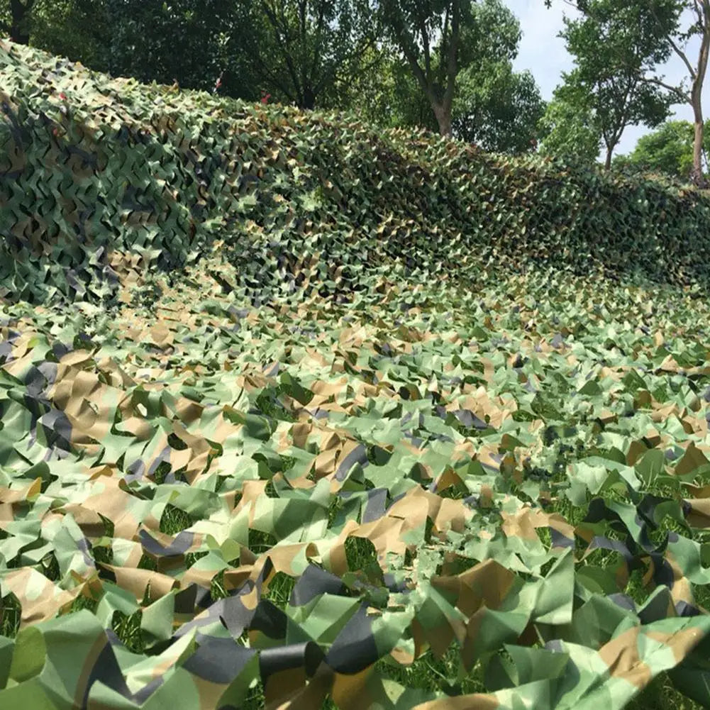 Woodland Camo Netting