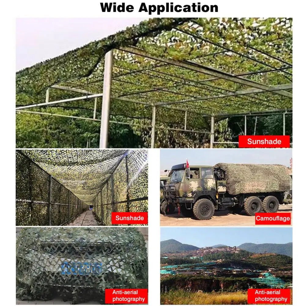 Woodland Camo Netting