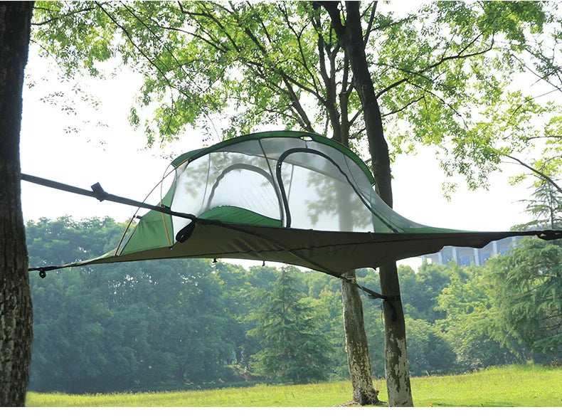 Family-Sized Triangle Tree Hammock Tent