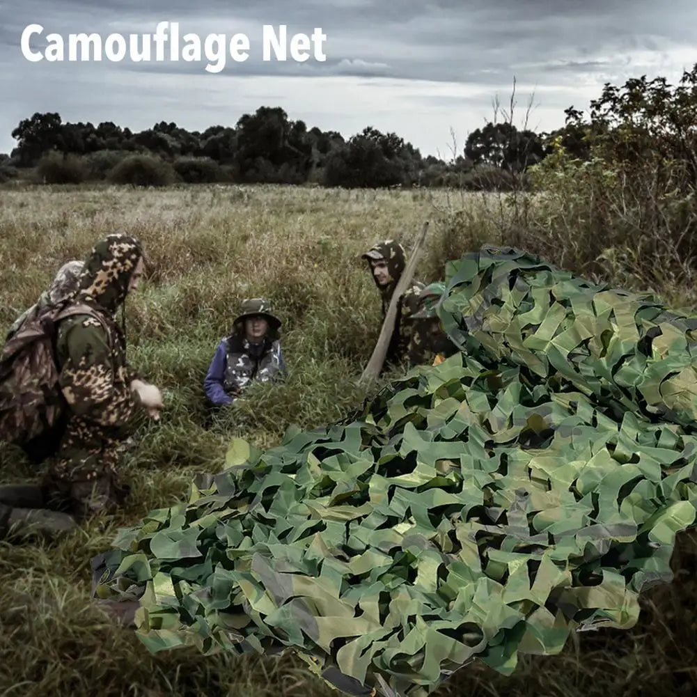 Woodland Camo Netting