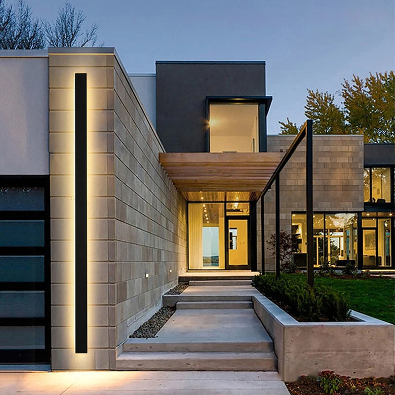 LED Outdoor Wall Light Modern Waterproof