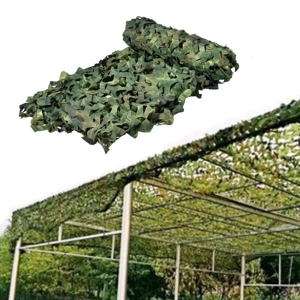 Woodland Camo Netting