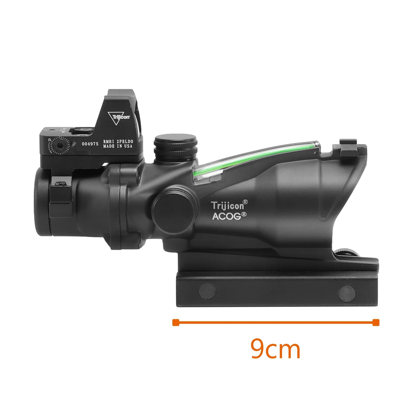 Adjustable 4x32 Red Dot 1x 4x Scope