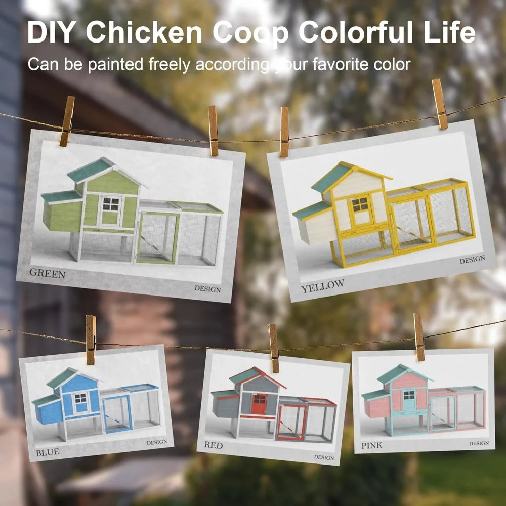 Outdoor Chicken Coop for 2-4 Chickens