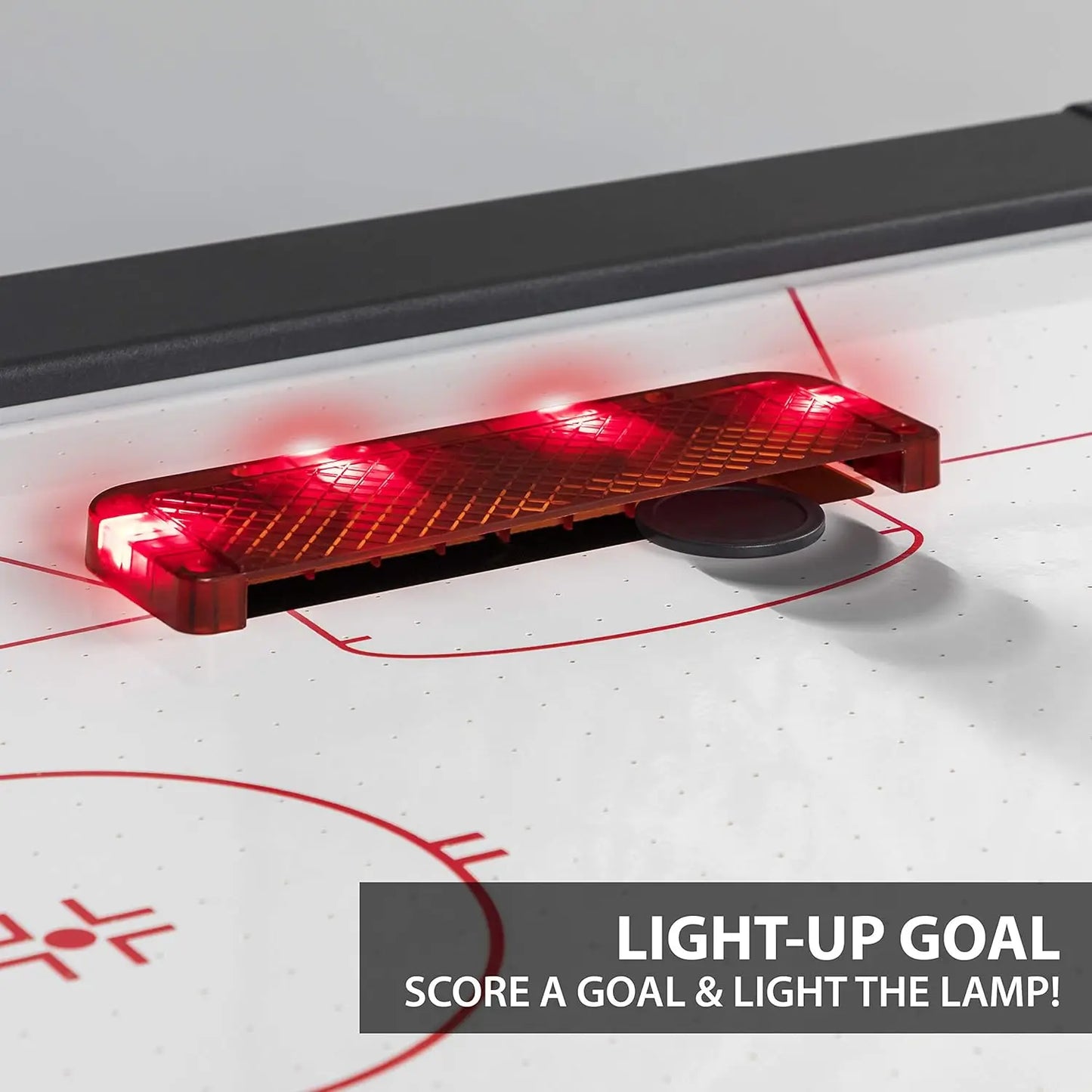 Air Hockey LED Scoring; 4 Pucks & Pushers
