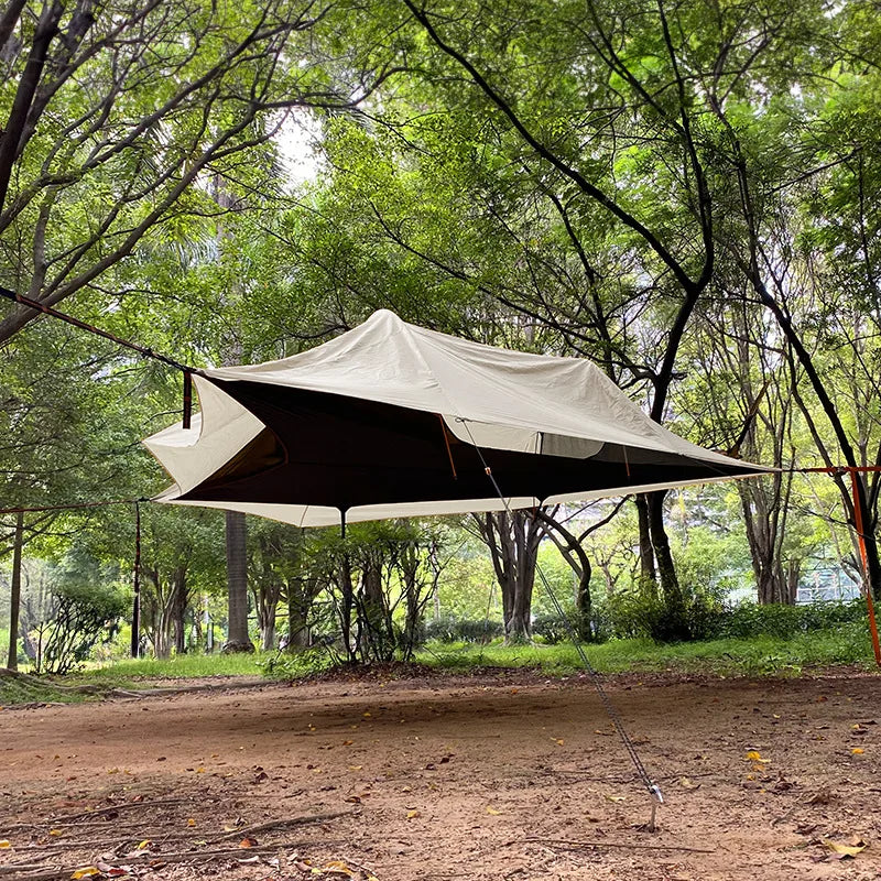 Family-Sized Triangle Tree Hammock Tent