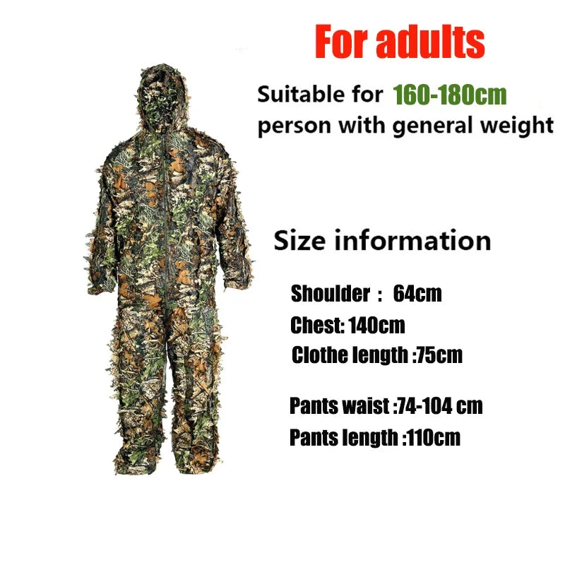 Outdoor Camouflage Ghillie Suit