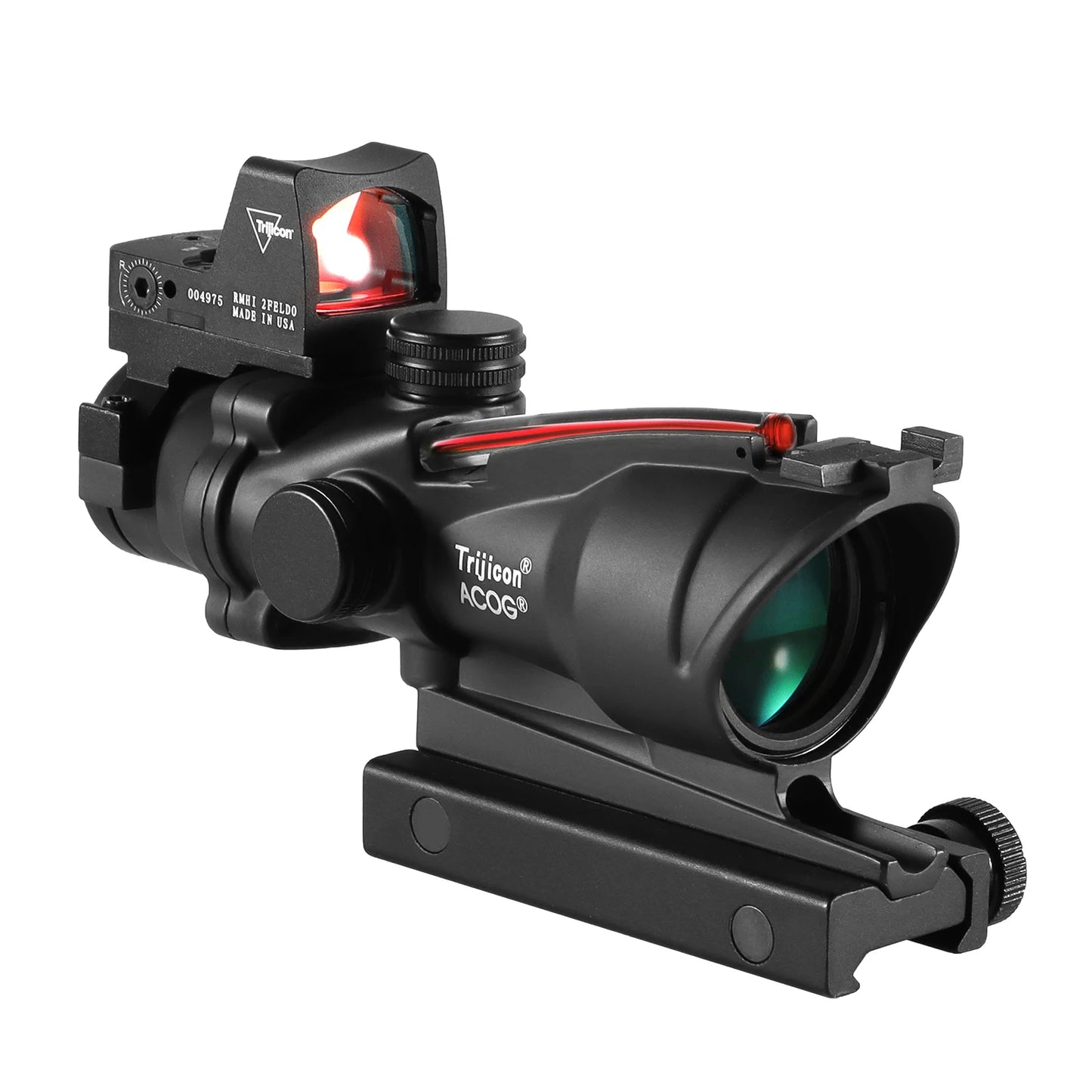 Adjustable 4x32 Red Dot 1x 4x Scope