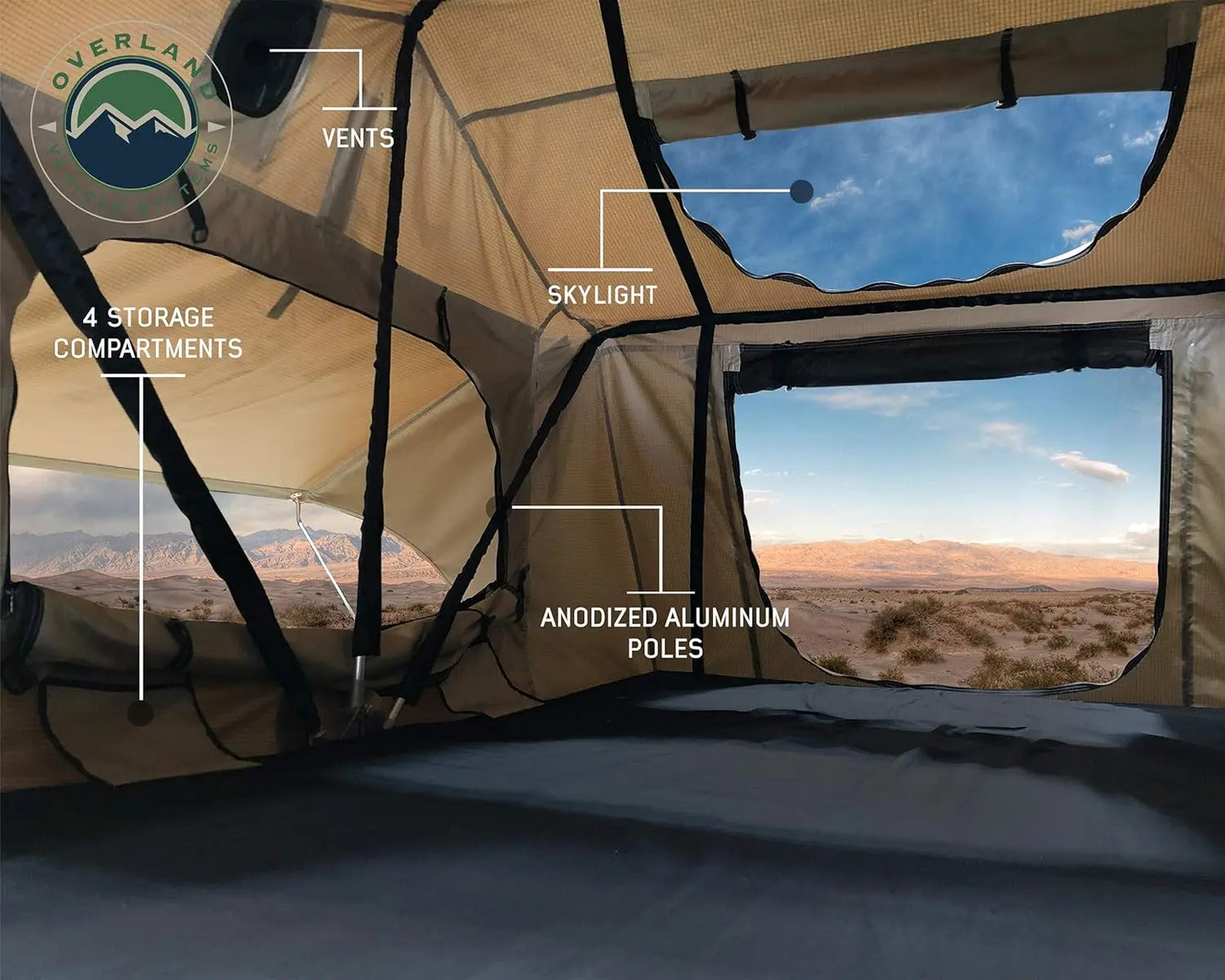 Vehicle Systems 3 Person Roof Top Tent