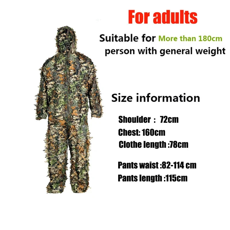 Outdoor Camouflage Ghillie Suit