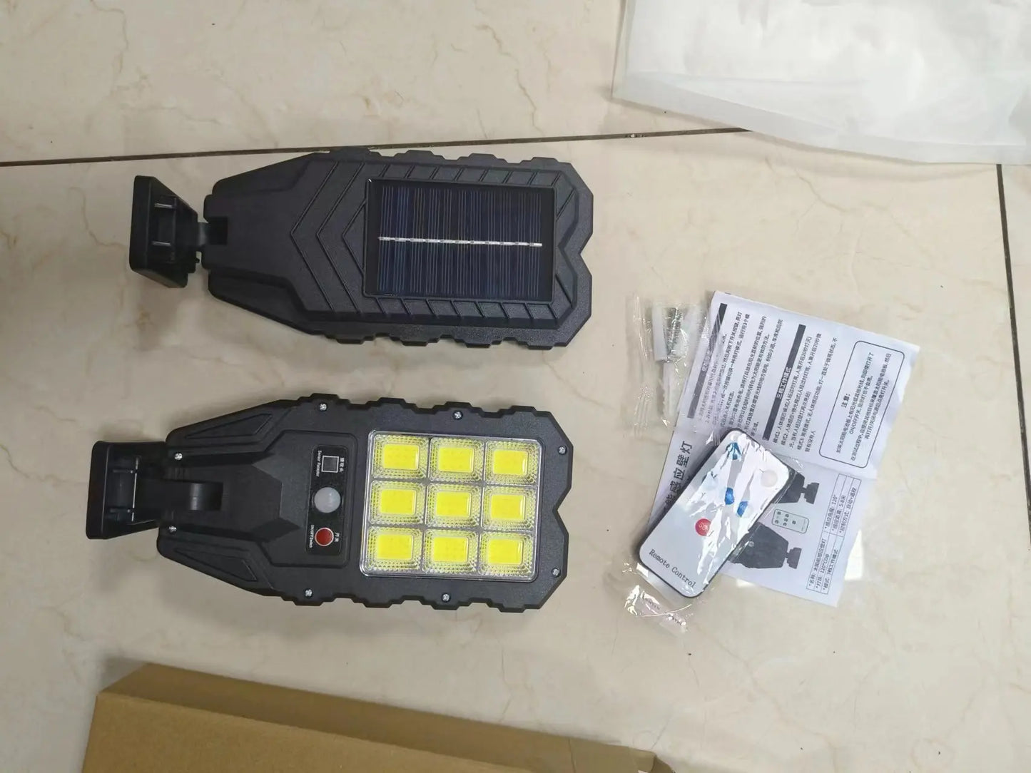 Solar Outdoor Motion Sensor Security Light