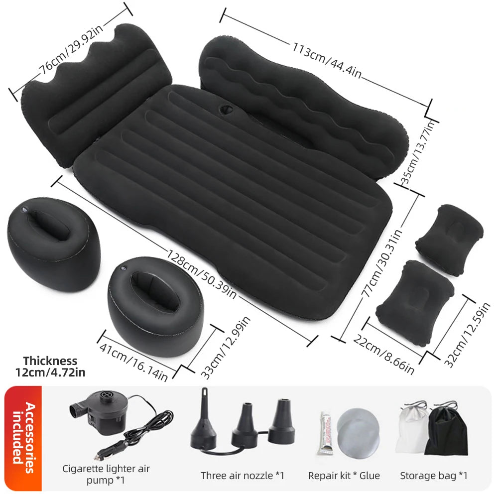 Inflatable Car Travel Mattress for SUV & Camping
