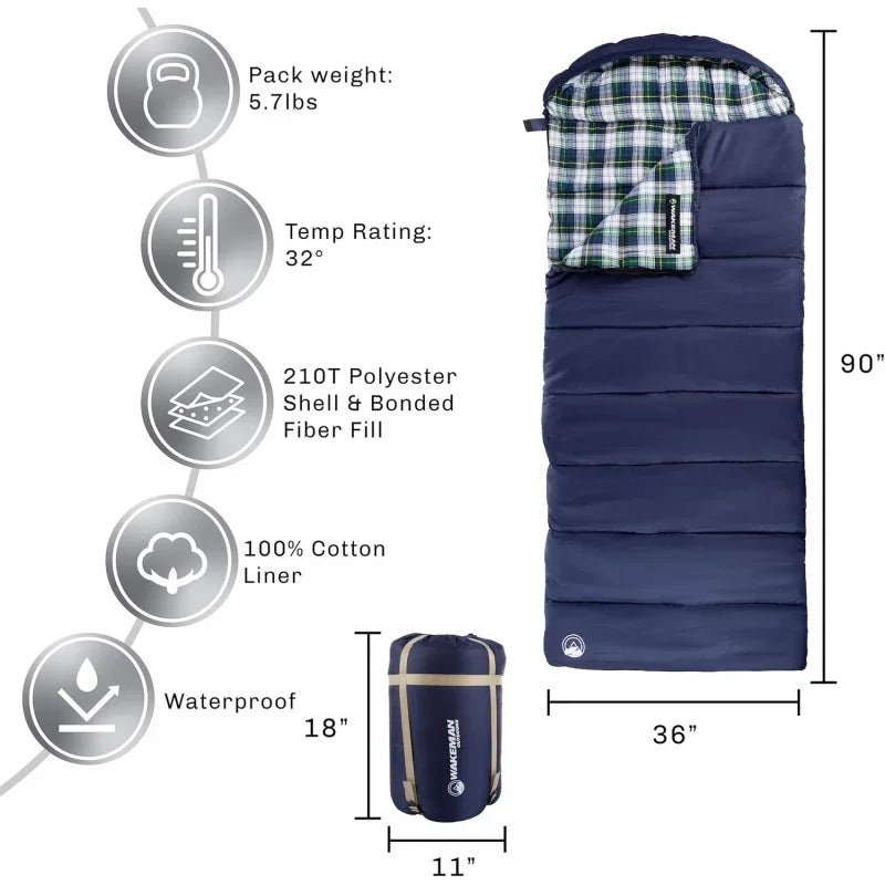 XL Sleeping Bag - 32F Comfort Rated