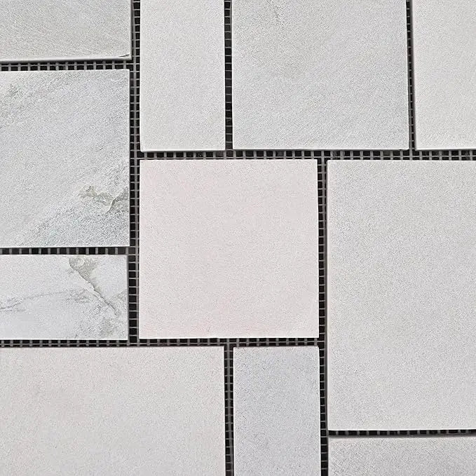Slate Stone Interlocking Deck Tile Set