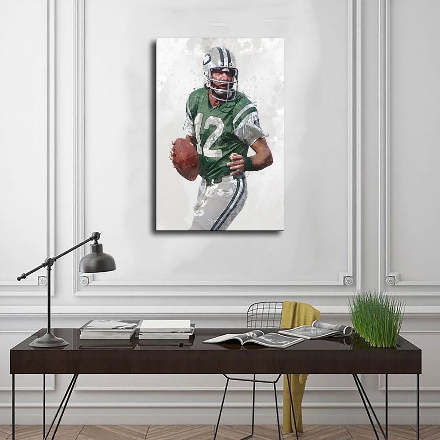 Joe Namath Canvas Poster
