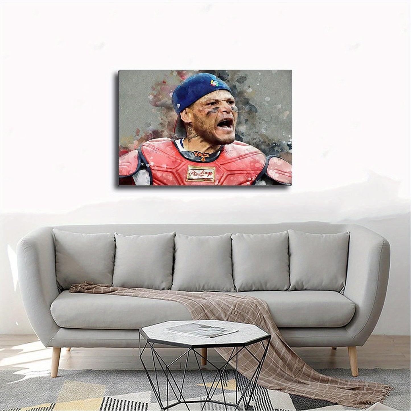 Yadier Molina Poster Baseball