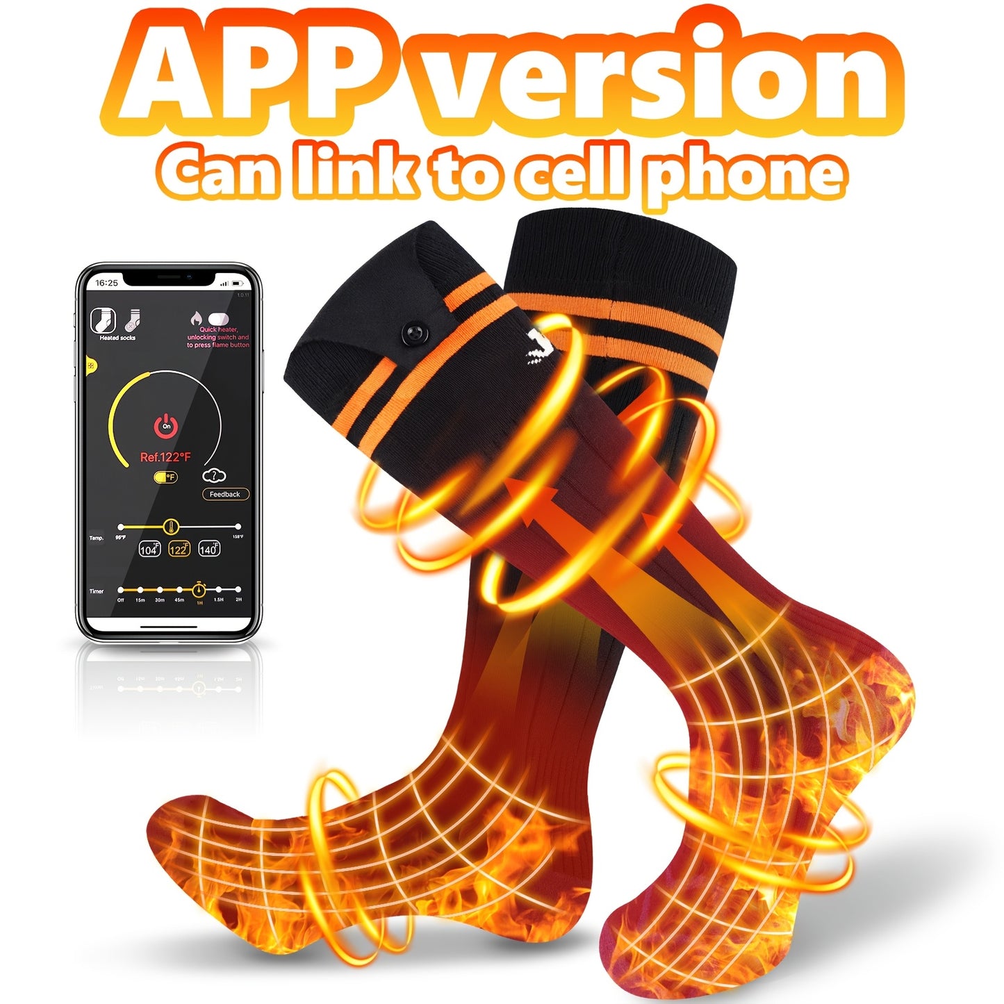 Men'S And Women'S Heated Socks,