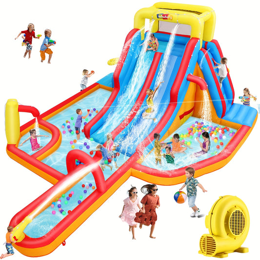 Extra Large Inflatable Water Slide – 18x14ft Summer Water Park