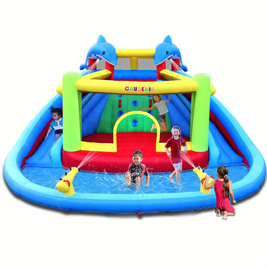 Causeair Double Slide Inflatable Bounce House