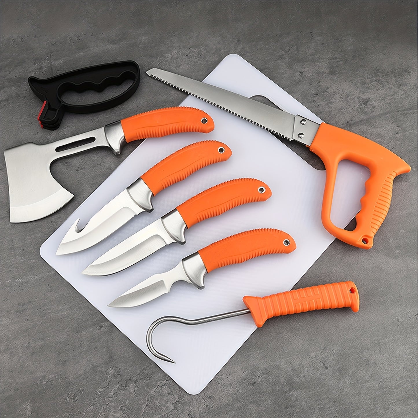 14 PCS Deluxe Hunting Knife Set -