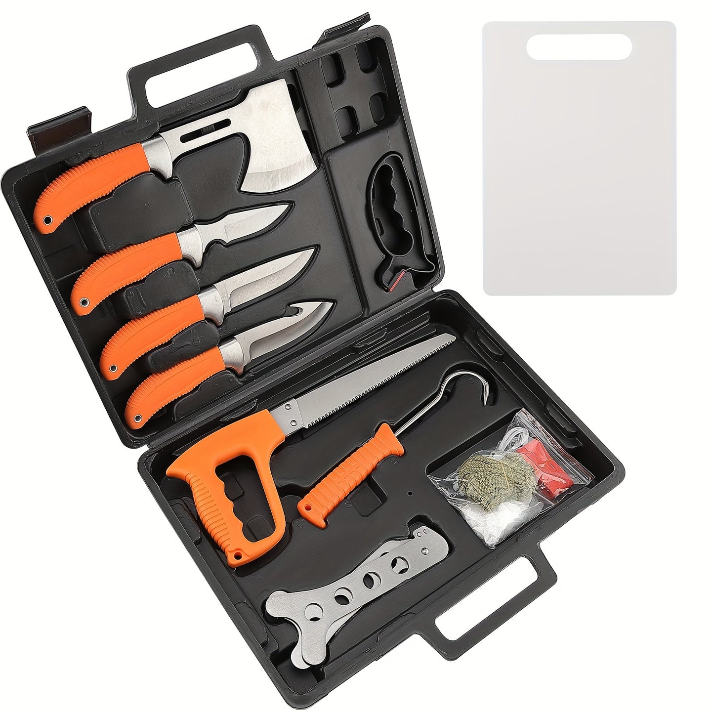 14 PCS Deluxe Hunting Knife Set -