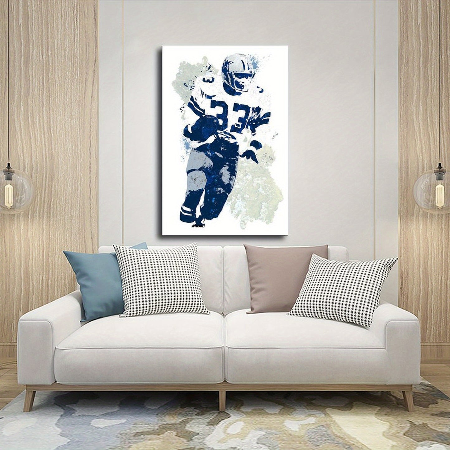 Tony Dorsett Canvas Poster