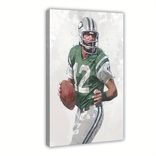 Joe Namath Canvas Poster