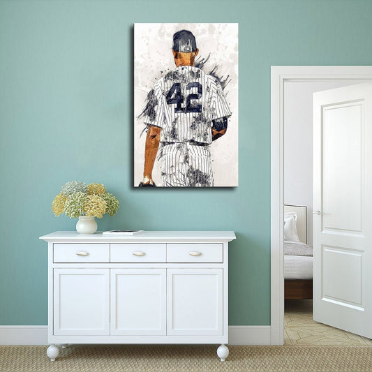 Mariano Rivera Canvas Poster