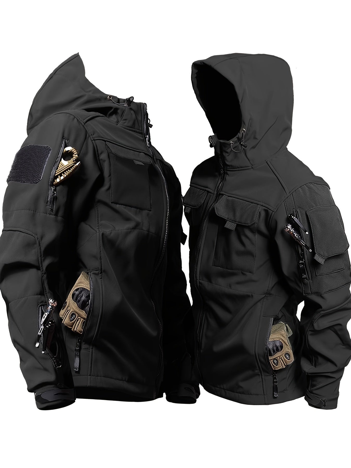 Men's Outdoor Jacket with Hood,