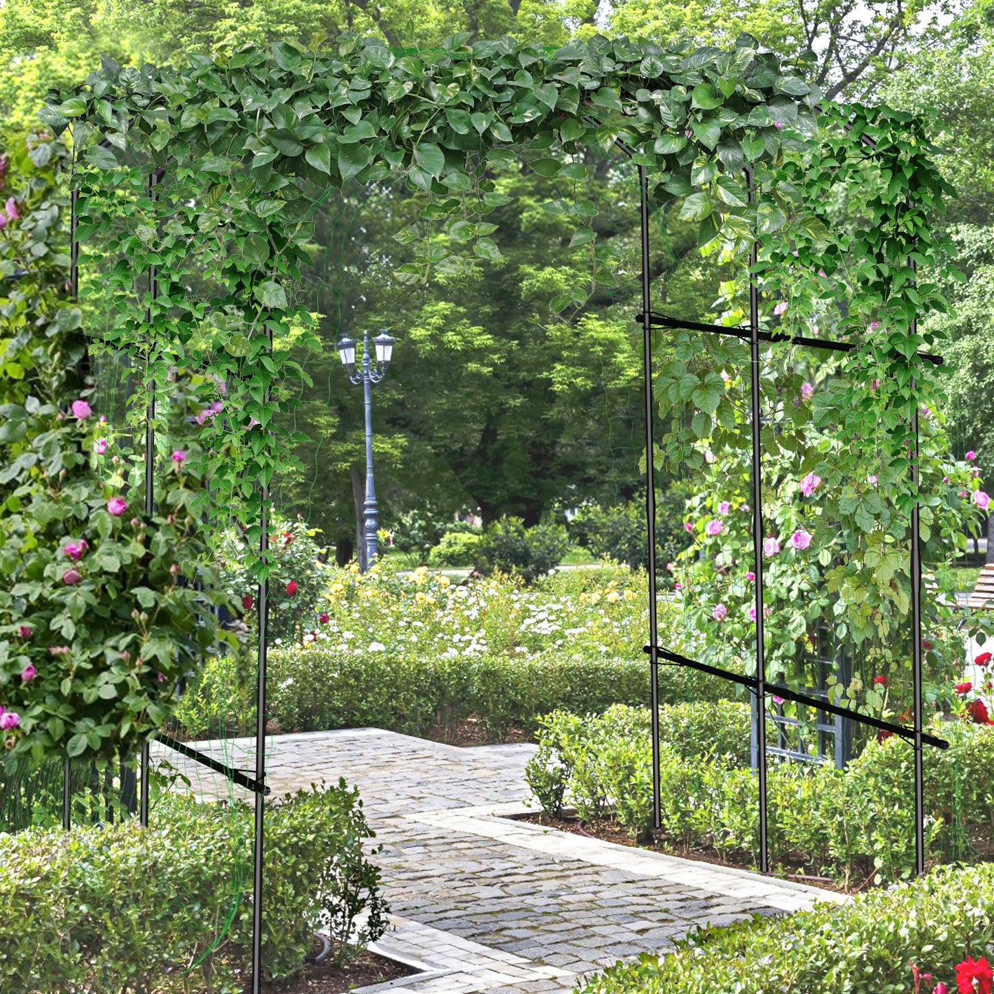 ABORON Tall Garden Arch Trellis