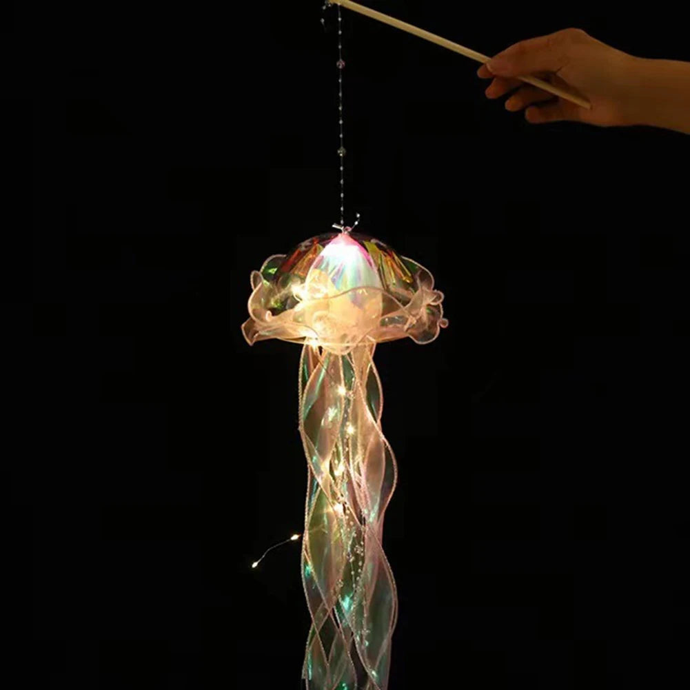 Colorful Jellyfish Lamp Mermaid Romantic Jellyfish Light