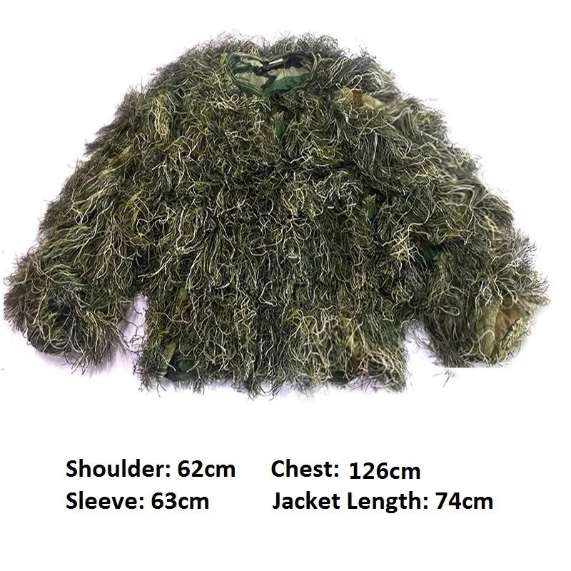 5pcs Camouflage Ghillie Sui