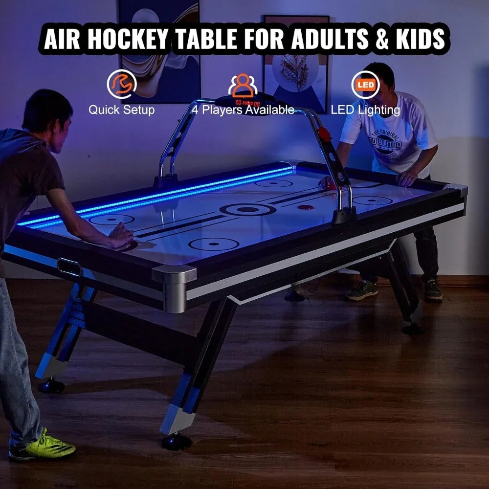 Air Hockey Table, 89" Indoor Hockey Table