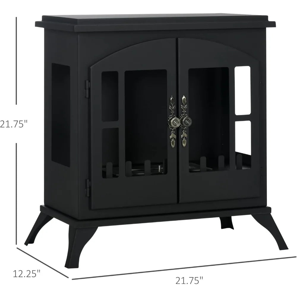 Ethanol Fireplace/Freestanding Stove with Flame Snuffer,