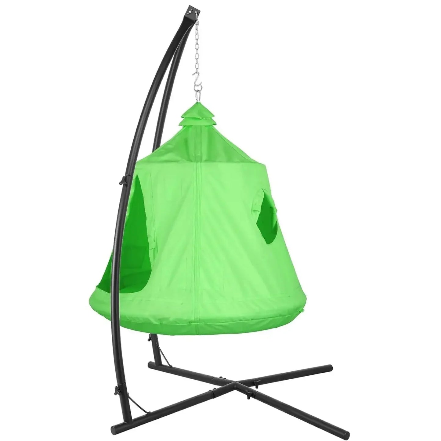 Hanging Hammock X-Stand w/Tree Tent