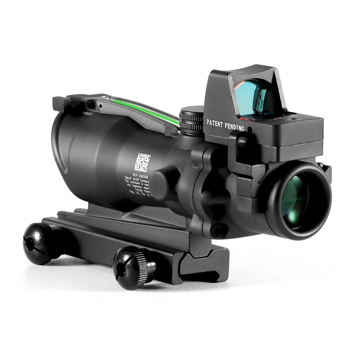 Adjustable 4x32 Red Dot 1x  4x Scope